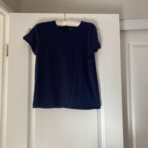 Madewell navy t shirt